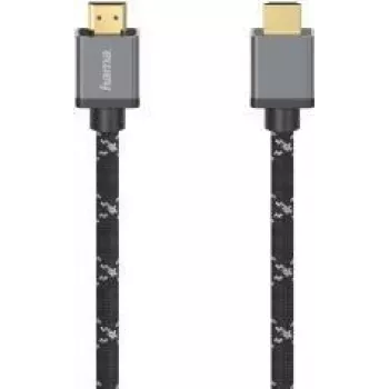 Hama 00205239 HDMI laidas 2 m HDMI Type A (Standard) juoda, pilka