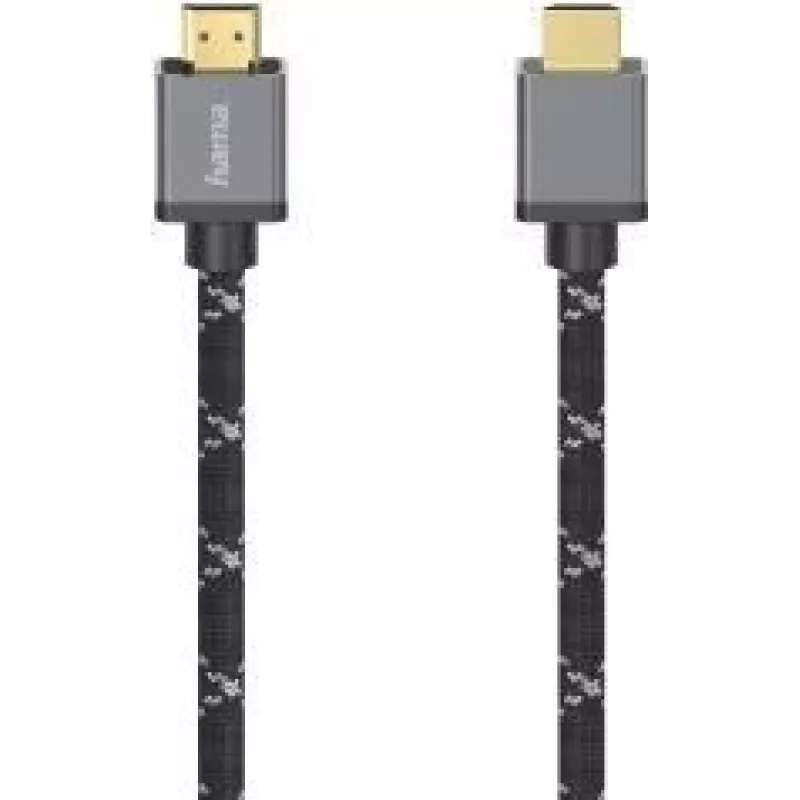 Hama 00205239 HDMI laidas 2 m HDMI Type A (Standard) juoda, pilka