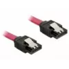 SATA laidas DeLOCK 82677 0.5m Raudonas