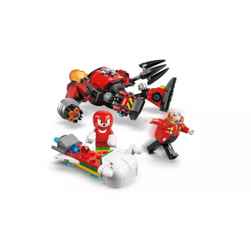 LEGO konstruktorius Sonic the Hedgehog 77005 Knuckles vs Dr Eggman Egg Crusher Mech, 350 dalių, amžius 8+