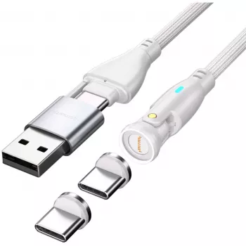 USB laidas 4smarts 541236 USB 2.0 1,8 m USB C baltas