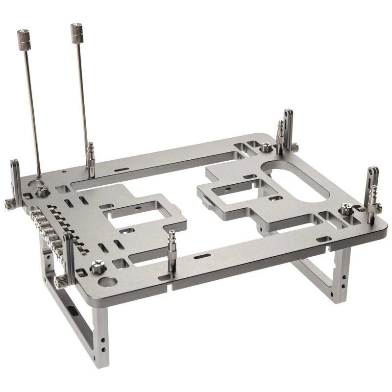 Streacom benchtable BC1 Mini V2 titan — kompaktiškas bandymų stendas su ATX suderinamumu