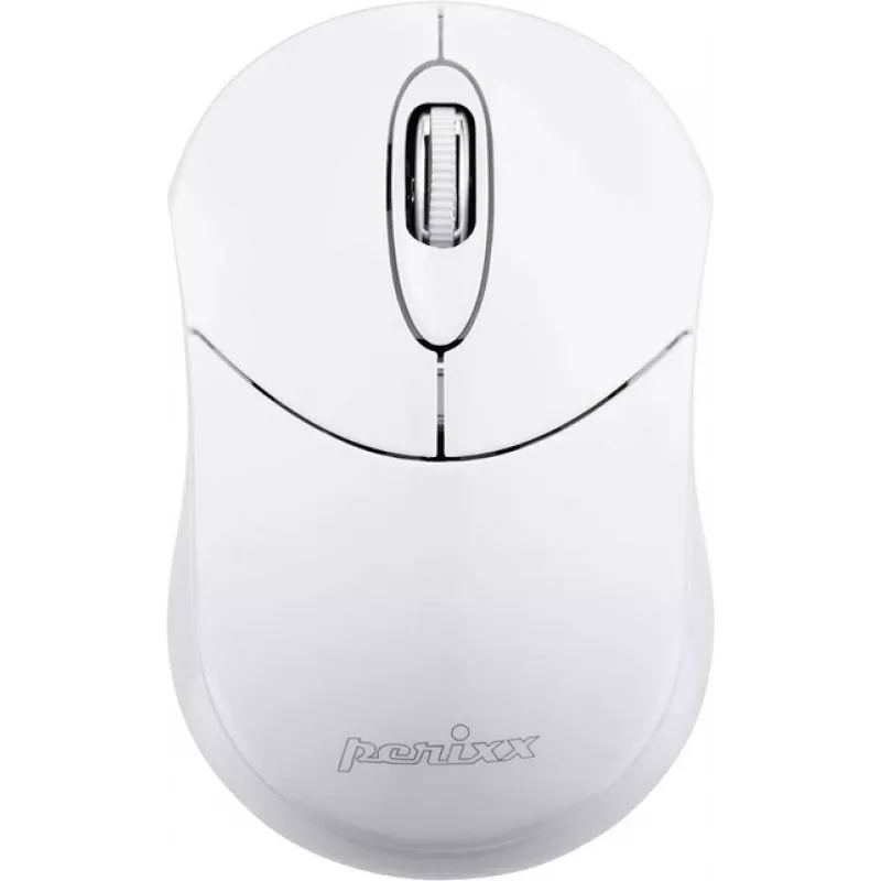 Perixx PERIMICE-802W, Bluetooth pelė kompiuteriui ir planšetei, belaidė, balta