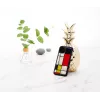 Telefono dėklas iKins iPhone 11 Pro Mondrian juodas — apsauginis dangtelis, kietas korpusas, tikslūs išėmimai