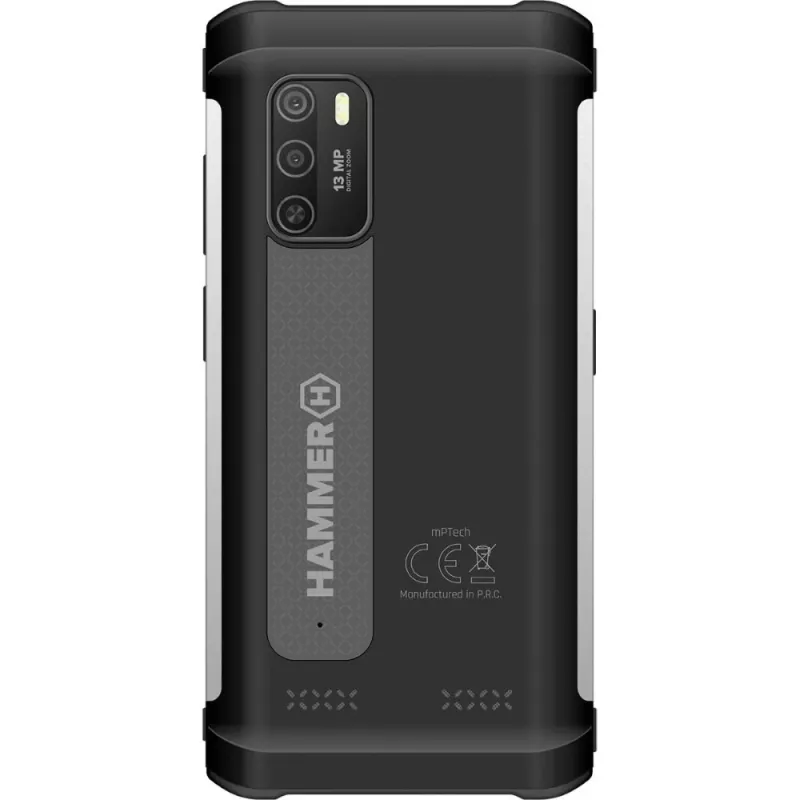 MyPhone Hammer Iron 4 Dual Sidabrinė Extreme pack