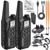 Baofeng BF-T25E juodas racijomis, 2 vnt.
