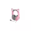 Laidinės ant ausies dedamos ausinės Razer RZ04-04730200-R3M1 — cirkumaurinės, 1,3 m laidas, 353 g, rožinė
