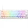 Ducky One 3 Aura White SF klaviatūra, žaidimams, USB, QWERTY, US International