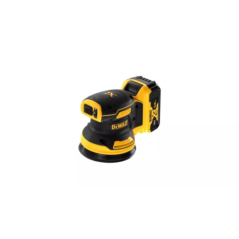 Disko šlifuoklis DeWalt DCW210N bešepečiu varikliu 18 V, 125 mm plokštelė, 8 000–12 000 OPM, 930 g