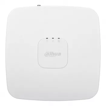Tinklo vaizdo registratorius DAHUA NVR2108-I2 — 8 kanalų NVR, 4096×2400 maks., SATA III iki 10 TB, 1U baltas