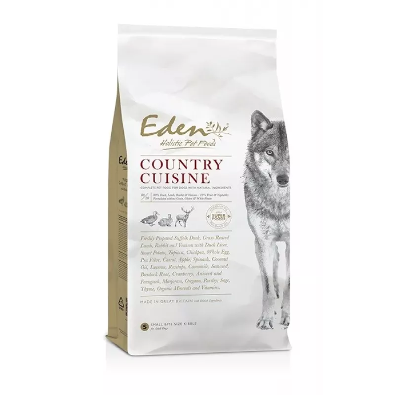 EDEN Country Cuisine Small - sausas šunų maistas - 2kg