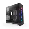 PC korpusas NZXT H9 Flow RGB Midi Tower juodas