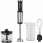Panardomasis blenderis, 1200 W, CB, juodas, tigro dantų pjaustytuvas, plaktuvas, virtuvinis kombainas, puodelis