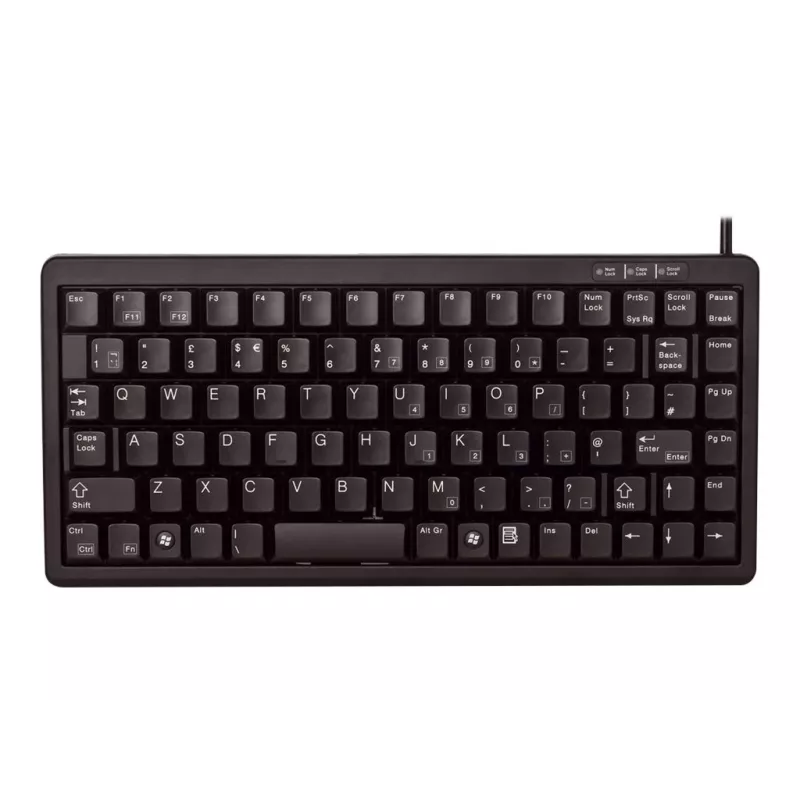 CHERRY G84-4100 klaviatūra universali USB QWERTY Nordic juoda