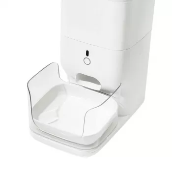 Automatinis gyvūnų šėrimo ir girdymo įrenginys Catlink Fresh 2 Standard — ABS korpusas, 4 L sauso maisto talpa, balta