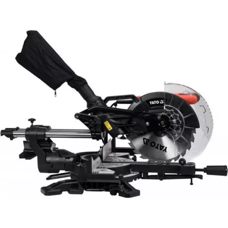 YATO PJOVIMO PJŪKLAS 1800W SU PADAVIMU, LAZERIU 255mm