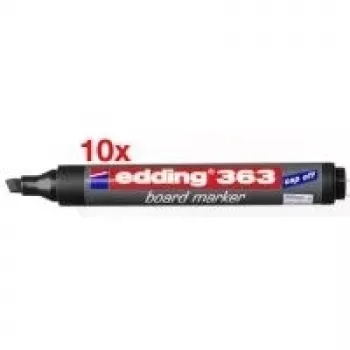 Marker Edding 363 Chisel tip Juoda