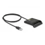 Išmaniųjų kortelių skaitytuvas DeLOCK 91724 USB Type-A juodas