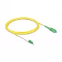 DeLOCK 83865 InfiniBand šviesolaidinis kabelis 5 m LC SC OS2 geltonas