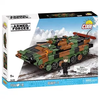 Cobi Armed Forces BWP-1 2630 — lenkų/ukrainiečių amfibinio pėstininkų kovos mašinos modelio rinkinys