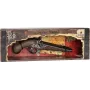 Žaislinis metalinis piratų pistoletas Pulio modelis 15541/0 su tikrovišku dizainu