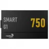 Maitinimo blokas AEROCOOL Smart G1 750W, 80 PLUS Gold, ATX 3.1, PCIe 5.1, juodas