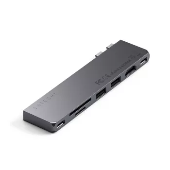 Satechi Type-C Pro Hub plonas - Space Gray