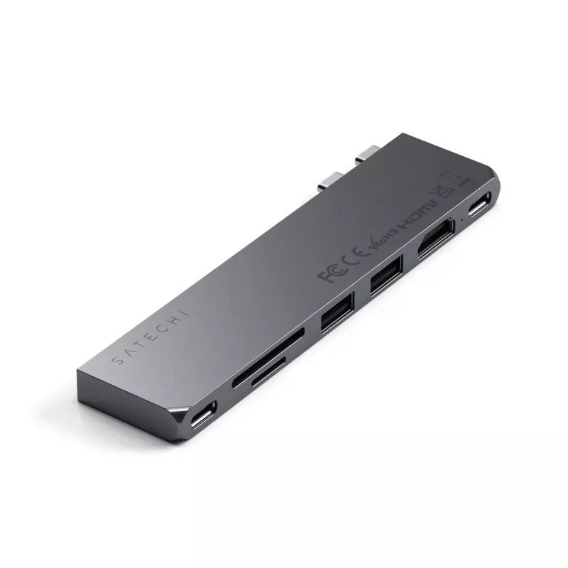 Satechi Type-C Pro Hub plonas - Space Gray