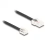 Tinklo kabelis DeLOCK 88035 RJ45 į RJ11 1m Juodas