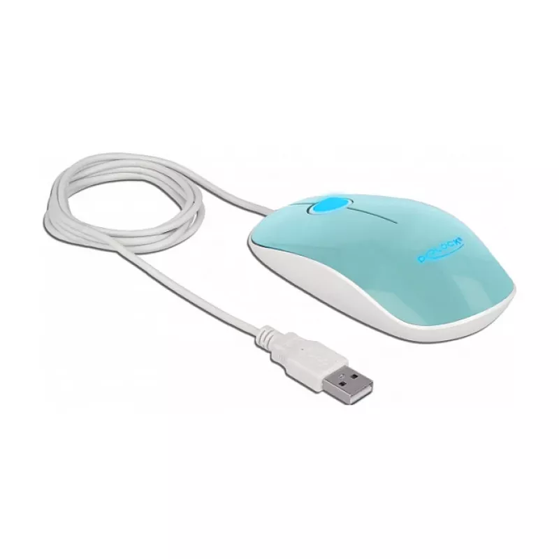 Pelė DeLOCK 12538 USB Type-A optinė abiem rankoms tinkama