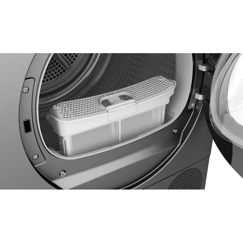Bosch WQG245DXSN šilumos siurblio skalbinių džiovyklė 9 kg