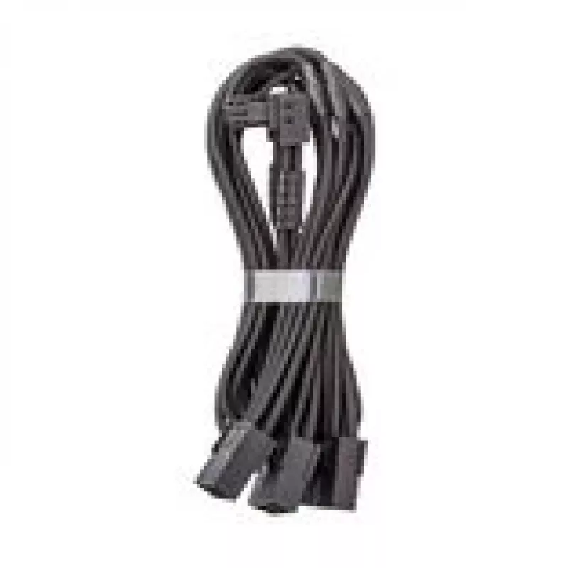 Sleeved ModMesh 12V 2x6 to 3x 8‑Pin kabelis, CableMod StealthSense (Juoda), variant A