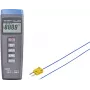 VOLTCRAFT K101 + TP 202 temperatūros matavimo prietaisas -200 iki +1370 °C zondas K tipas