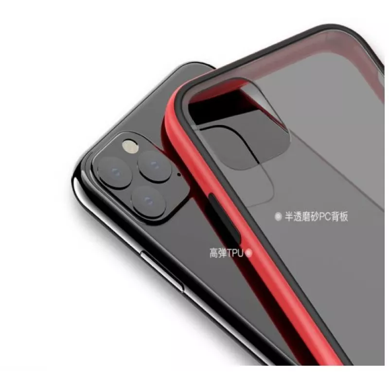 Apsauginis smūgiams atsparus dėklas COMMA, skirtas iPhone 11 Pro – žalias, smūgiams atsparus gaubtas