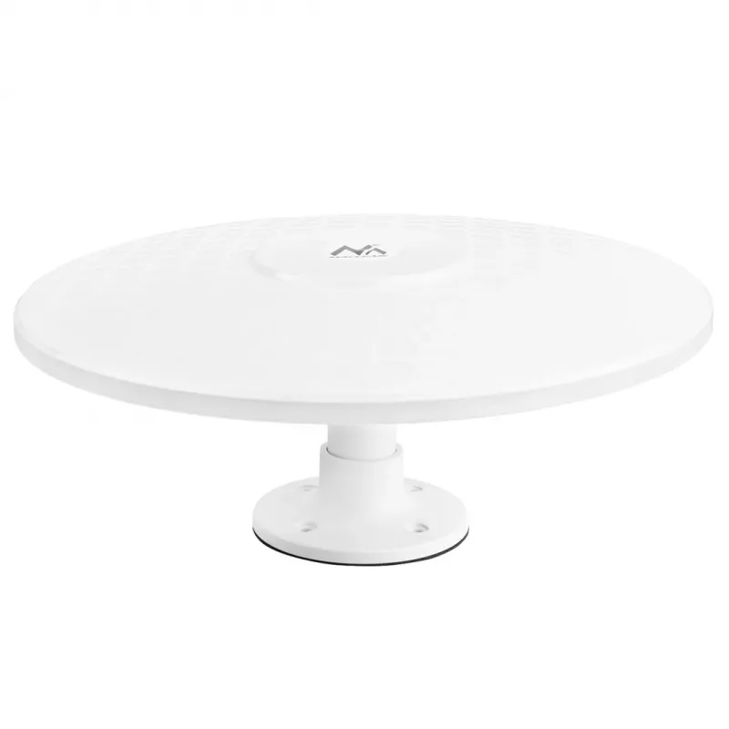 Viskryptė aktyvi DVB-T/T2 HEVC antena MACLEAN MCTV-104 — lauko tvirtinimas kemperiui, 174–230 & 470–698 MHz, USB 5V