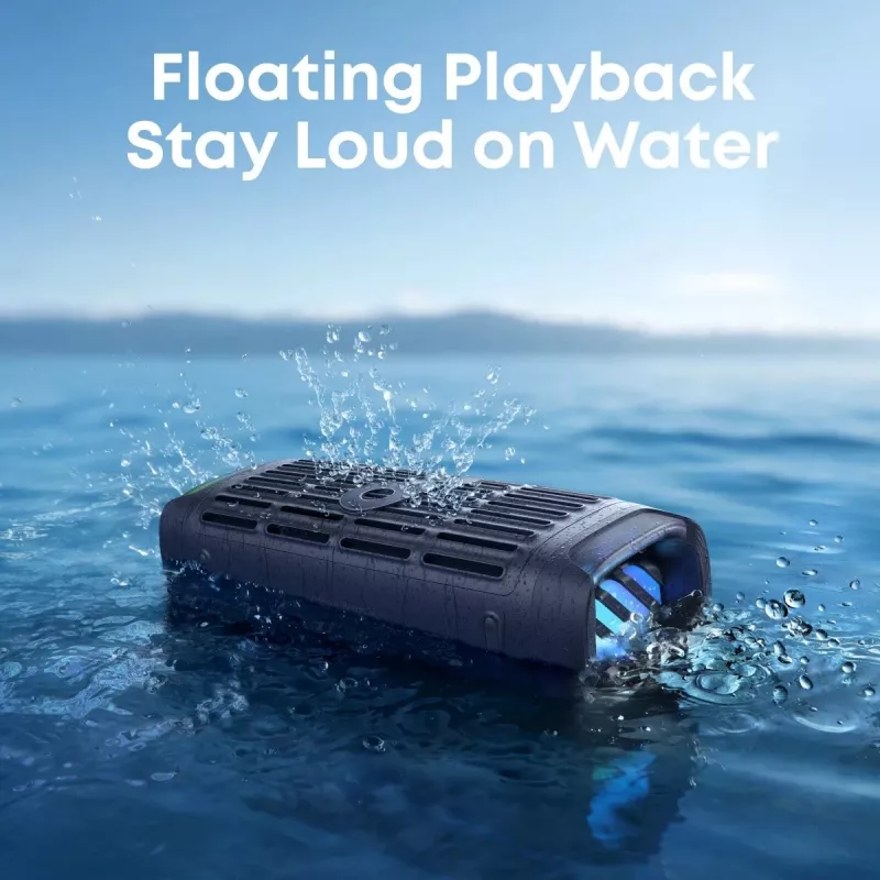 Nešiojamas Bluetooth garsiakalbis Anker Soundcore Boom 3i — 50W, atsparus vandeniui, maitinamas baterijomis