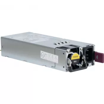 Maitinimo blokas INTER-TECH R2A-DV1200-N 1200 W 2U, 80 PLUS Platinum, 100–240 V, 50–60 Hz, Pilka