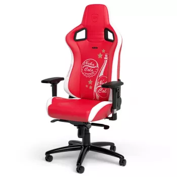Žaidimų kėdė noblechairs EPIC Nuka-Cola Fallout Edition — ergonomiška PU oda, 31,21 kg svoris