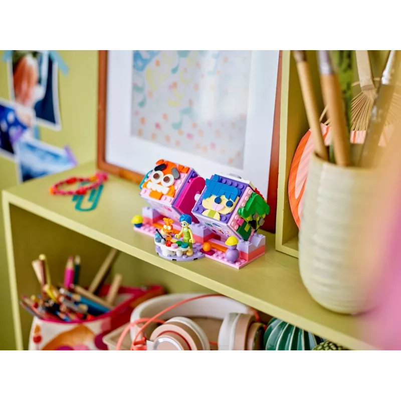 Statybinis žaislas „LEGO Disney Pixar Inside Out 2“ nuotaikos kubelių rinkinys 43248
