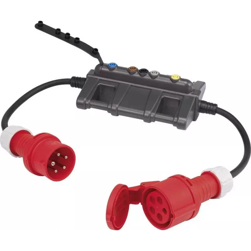 VOLTCRAFT matavimo adapteris [CEE kištukas - CEE mova] DLA-3L 16 (DLA-3L 16)