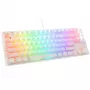 Ducky One 3 TKL klaviatūra, žaidimams, USB, QWERTY, anglų, balta