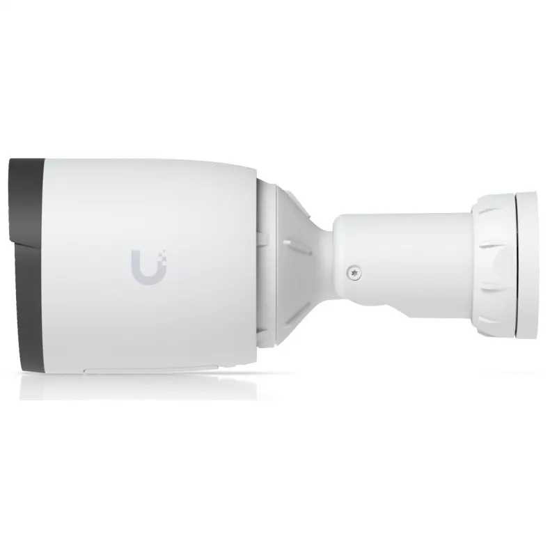 IP apsaugos kamera UBIQUITI G6 Pro Bullet — 4K (3840×2160), laidinė, skirta vidui/laukui, 1/1,2 colio CMOS, 5,9–13,8 mm, 2,36x optinis priartinimas, montavimas prie lubų/sienos/stulpo