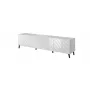 RTV spintelė ABETO 200x42x52 baltas/blizgi balta