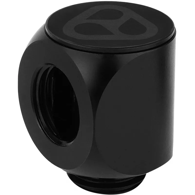 “Thermalright Rotary Thermal Grizzly DeltaMate 90° Juoda” — montavimo adapteris TG-DM-FIT-0003