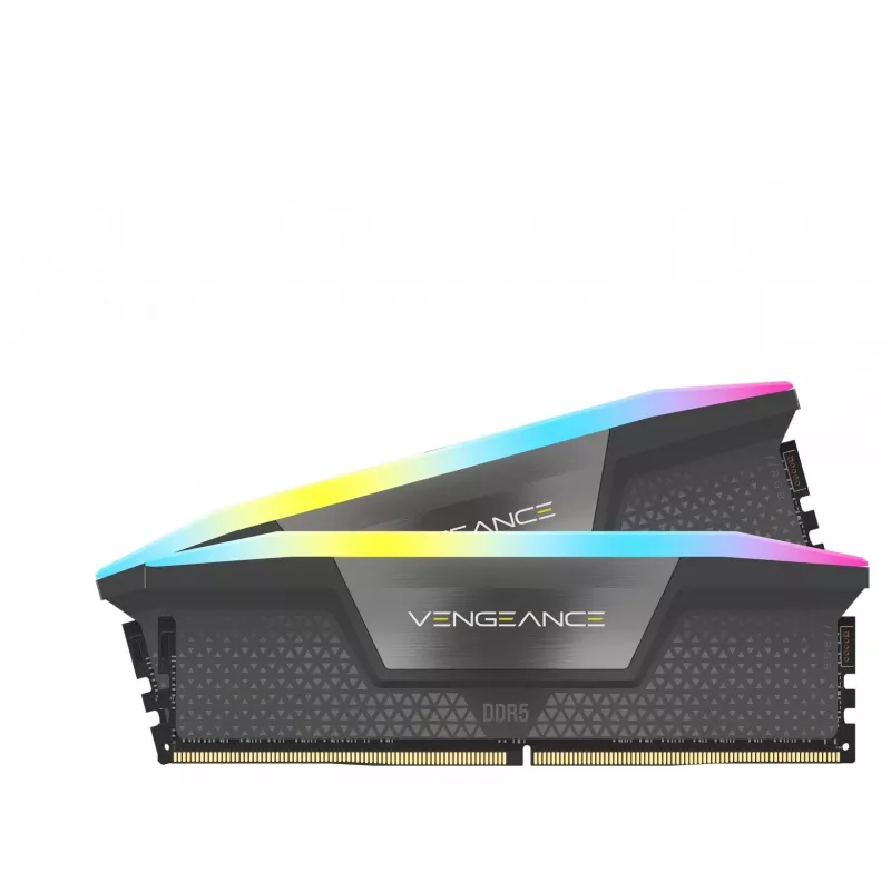 CORSAIR VENGEANCE RGB DDR5 32GB (2x16GB) 6000 MT/s CL38 atminties rinkinys