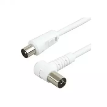 Bendraašis kabelis Schwaiger KVKW30 532 3 m IEC169-2 Baltas