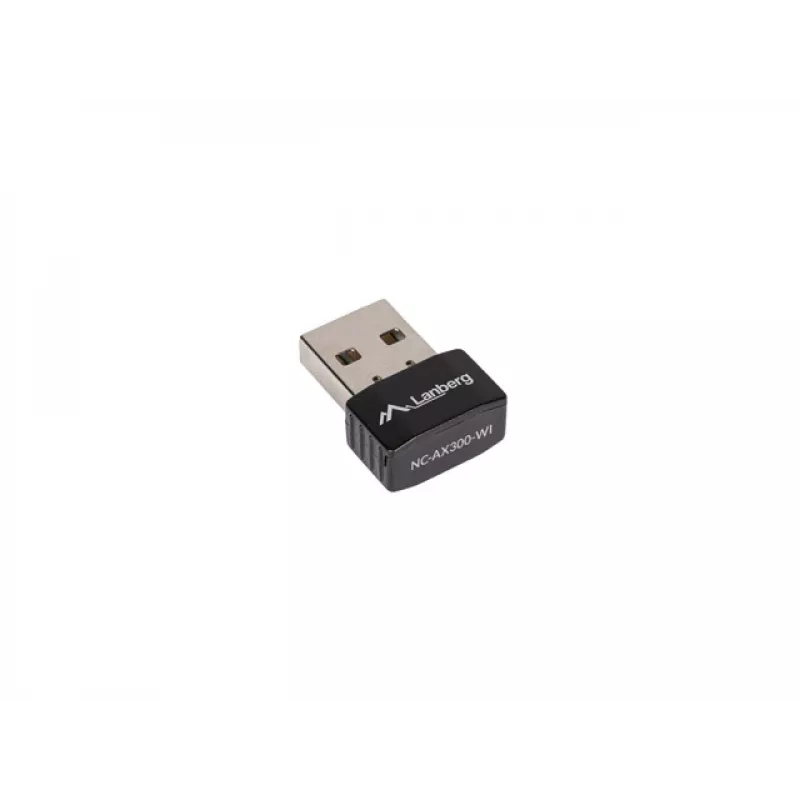 “Lanberg” USB adapteris, belaidžio tinklo kortelė, NC-AX300-WI AX300