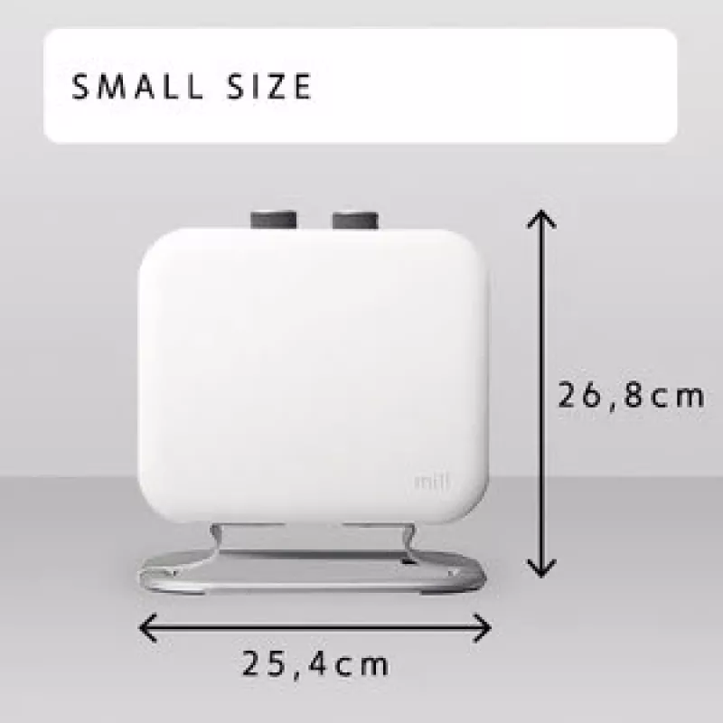 Mill | Šildytuvas | CUS1800MECWA | Ventiliatorinis šildytuvas | 1800 W | Galios lygių skaičius 2 | Tinka patalpoms iki 10–30 m² | Balta