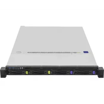 Stovo 1U serverio korpusas ASRock 1U4L2E-B650 RPSU, AMD B650, ATX 1U, 650W dvigubas maitinimo šaltinis, 6 ventiliatoriai, 2×3,5 colio nišos, 4×DDR5 DIMM, 2×PCIe x16, IPMI