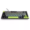 Mechaninė klaviatūra MEDIA-TECH MT1260 Red Core MX60, 60 % formos koeficientas, CHERRY MX Red jungikliai, RGB apšvietimas, USB, žalia